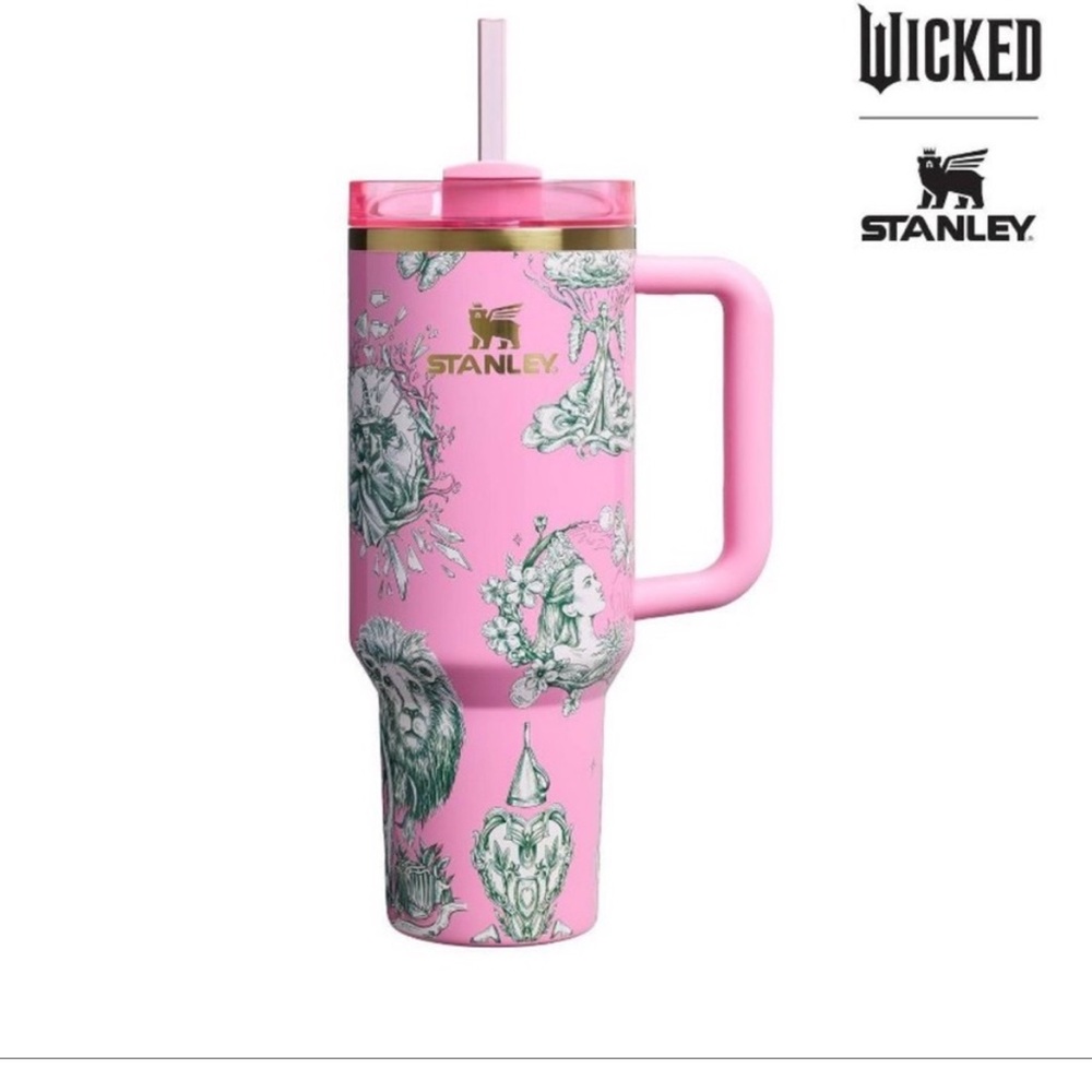 Stanley X Wicked 40oz Ozian Pink Reprise Tumbler